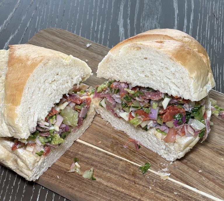 Hot Honey Chopped Italian Sandwich